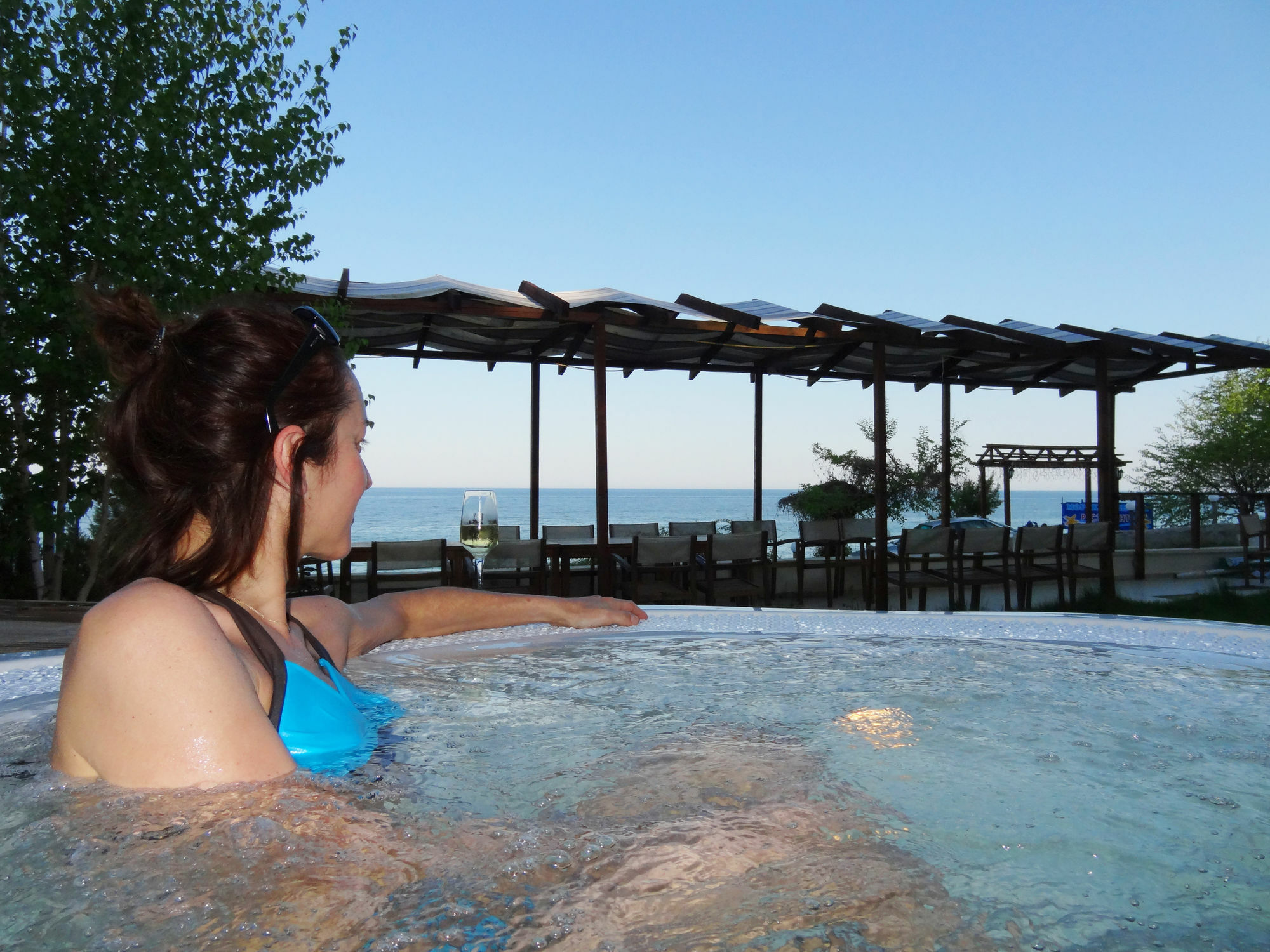 Family Hotel Albizia Beach Varna Exteriör bild